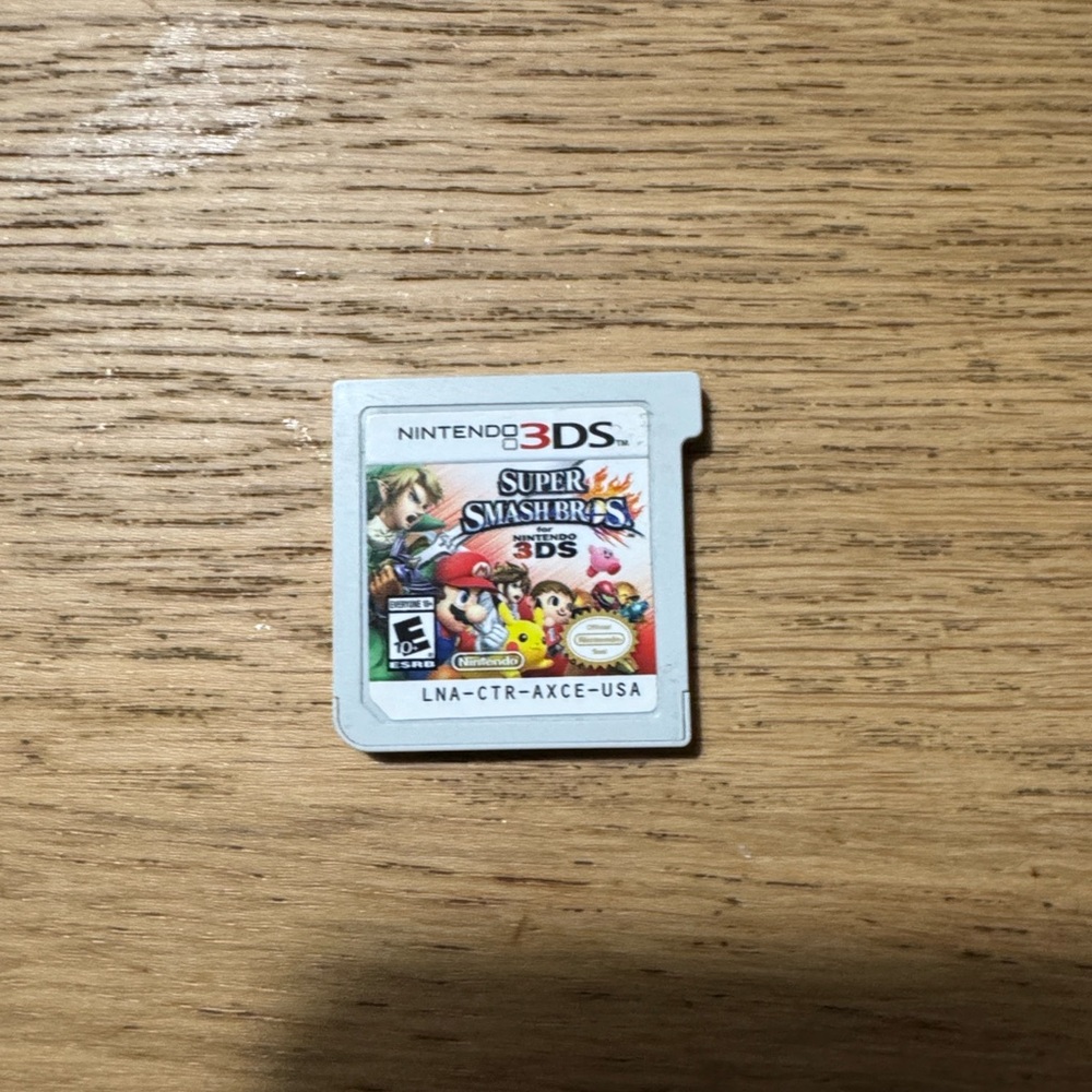 Nintendo 3DS - Super Smash Brothers Video Game